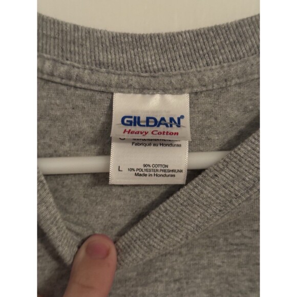 Gildan Mens L Gray 2013 Rose Bowl Wisconsin vs. Standford Long Sleeve T Shirt - Picture 2 of 3